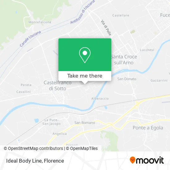 Ideal Body Line map