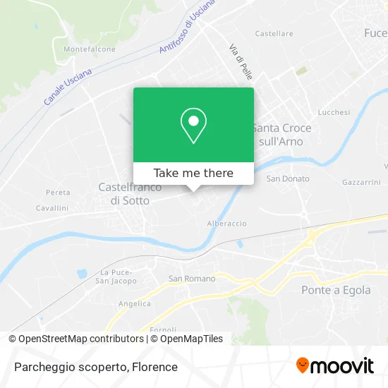 Parcheggio scoperto map