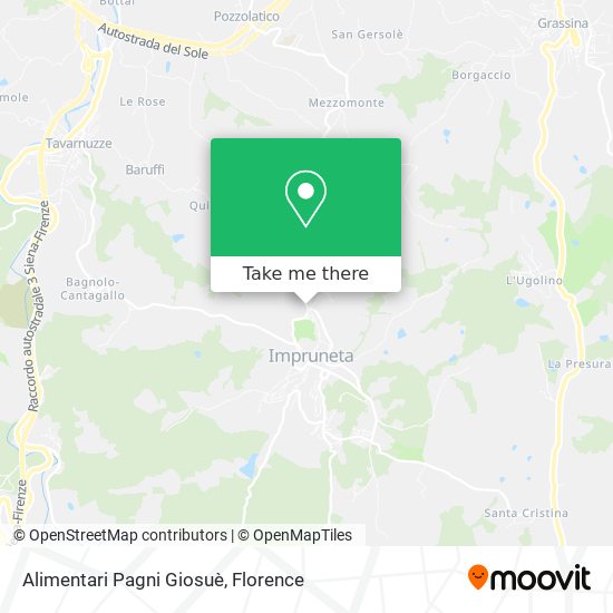 Alimentari Pagni Giosuè map
