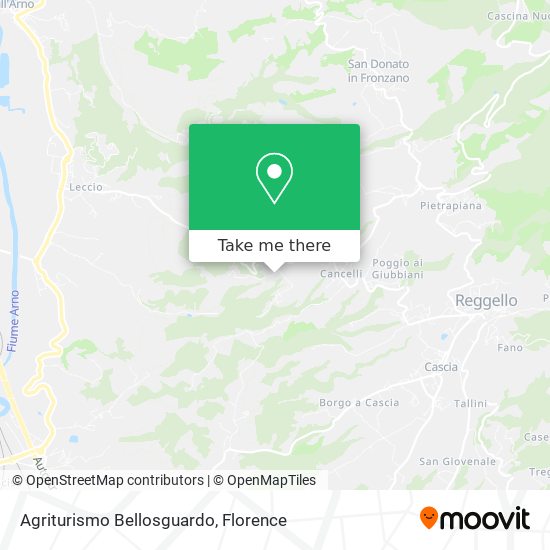 Agriturismo Bellosguardo map