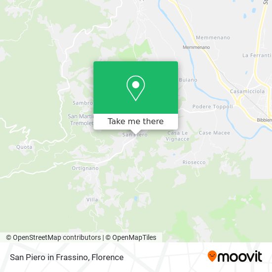 San Piero in Frassino map