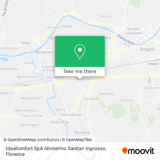 Idealconfort SpA Idrotermo Sanitari Ingrosso map