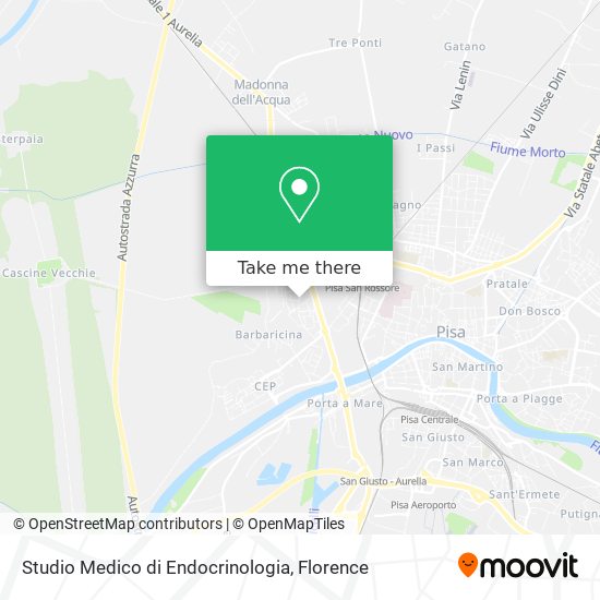 Studio Medico di Endocrinologia map