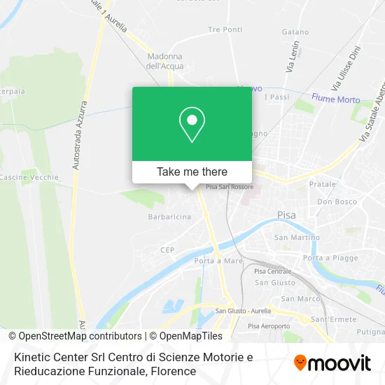 Kinetic Center Srl Centro di Scienze Motorie e Rieducazione Funzionale map