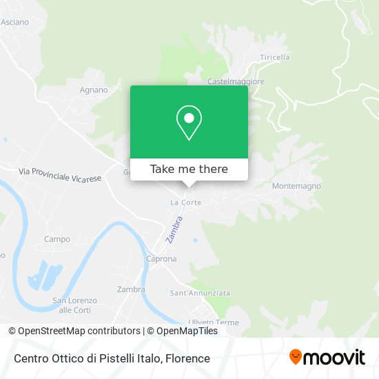 Centro Ottico di Pistelli Italo map