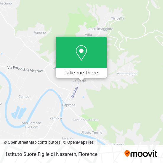 Istituto Suore Figlie di Nazareth map