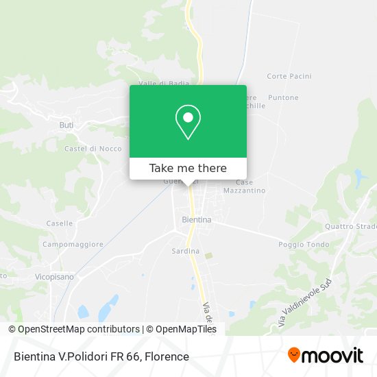 Bientina V.Polidori FR 66 map