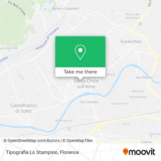 Tipografia Lo Stampino map