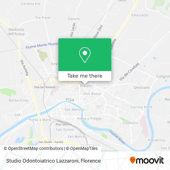 Studio Odontoiatrico Lazzaroni map