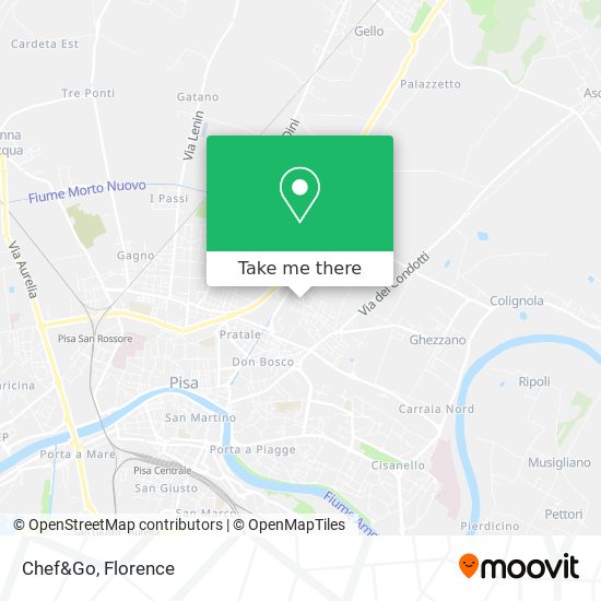 Chef&Go map