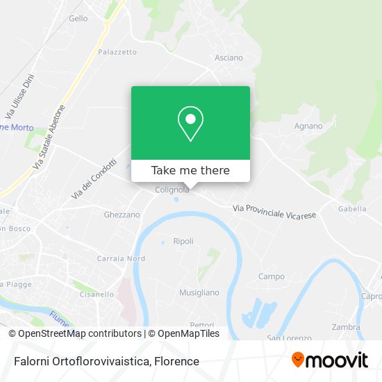 Falorni Ortoflorovivaistica map