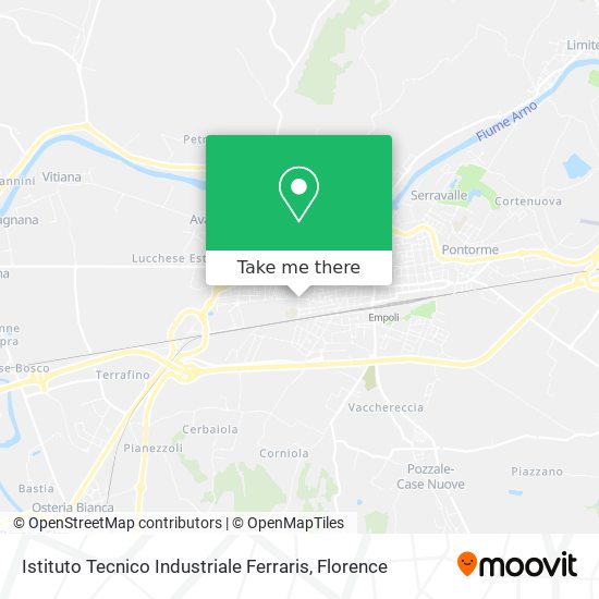 Istituto Tecnico Industriale Ferraris map