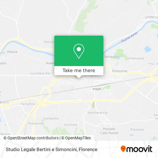 Studio Legale Bertini e Simoncini map
