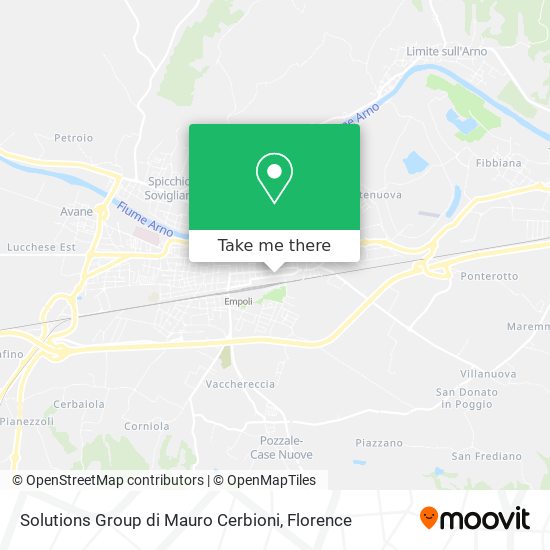 Solutions Group di Mauro Cerbioni map