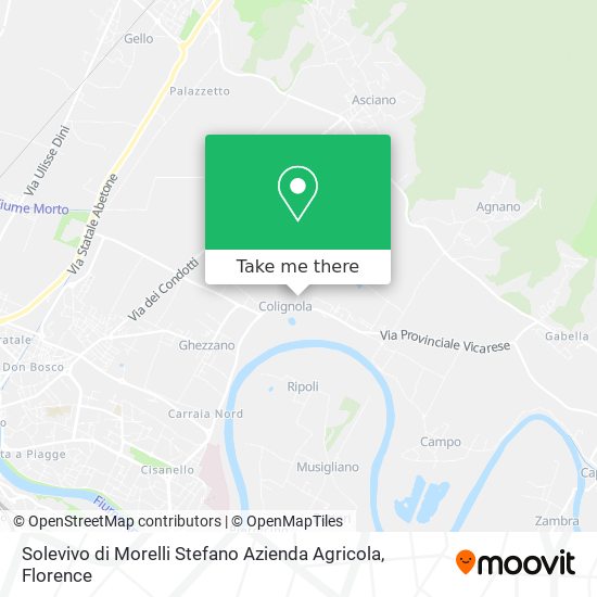 Solevivo di Morelli Stefano Azienda Agricola map
