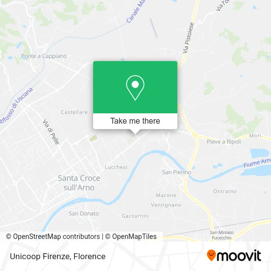 Unicoop Firenze map