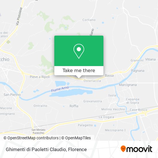 Ghimenti di Paoletti Claudio map