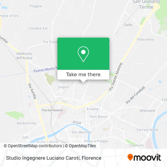 Studio Ingegnere Luciano Caroti map