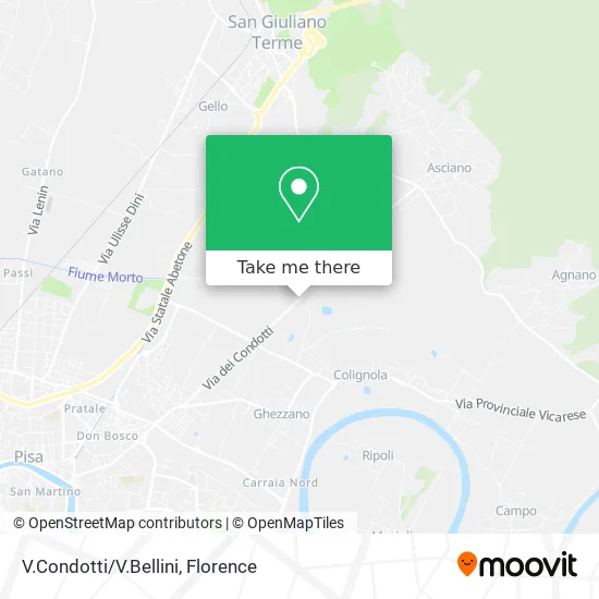 V.Condotti/V.Bellini map