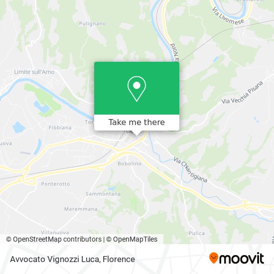 Avvocato Vignozzi Luca map