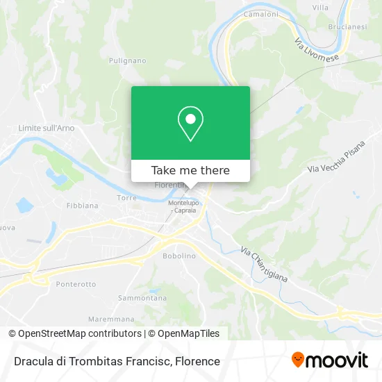 Dracula di Trombitas Francisc map