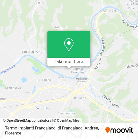 Termo Impianti Francalacci di Francalacci Andrea map