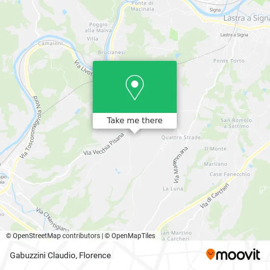 Gabuzzini Claudio map