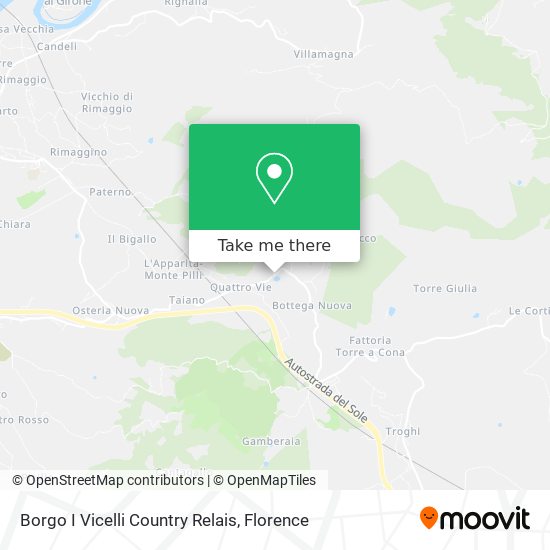 Borgo I Vicelli Country Relais map