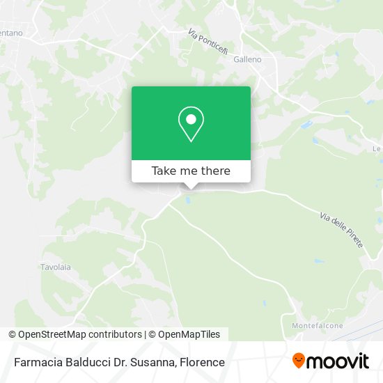 Farmacia Balducci Dr. Susanna map