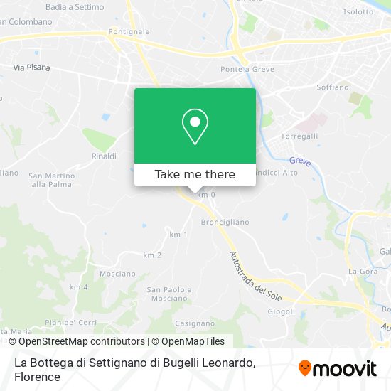 La Bottega di Settignano di Bugelli Leonardo map