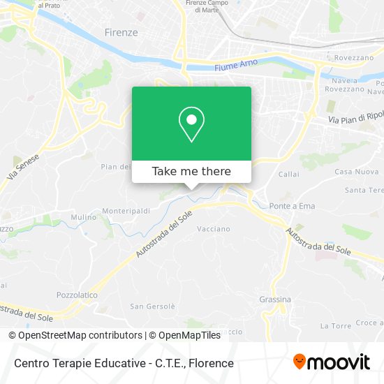 Centro Terapie Educative - C.T.E. map