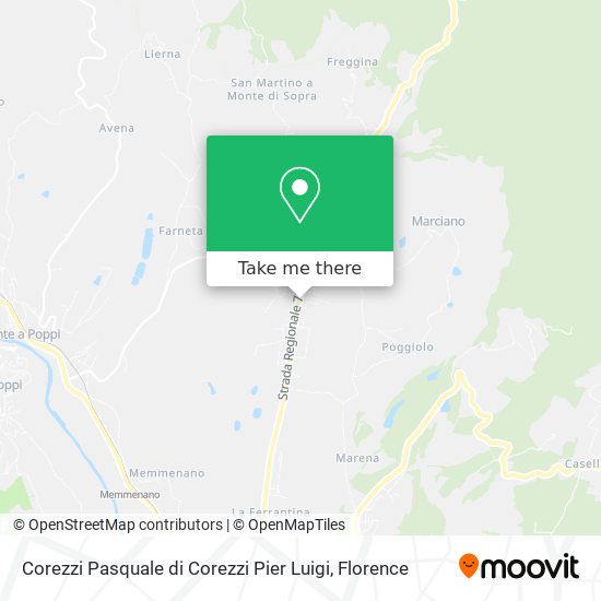Corezzi Pasquale di Corezzi Pier Luigi map