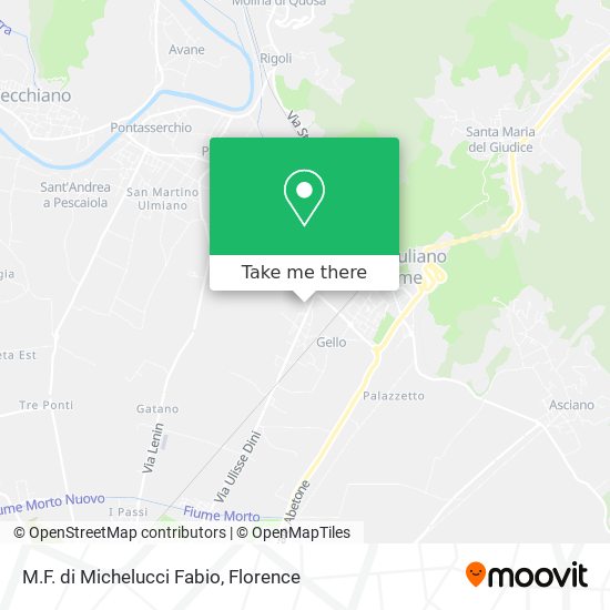 M.F. di Michelucci Fabio map