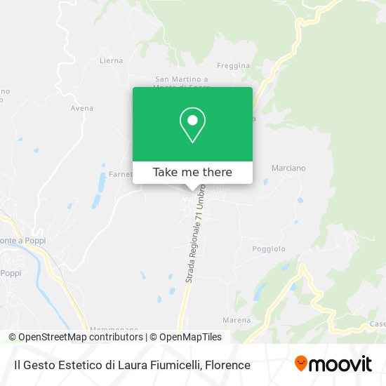 Il Gesto Estetico di Laura Fiumicelli map