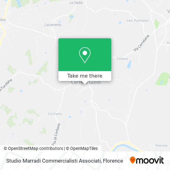 Studio Marradi Commercialisti Associati map