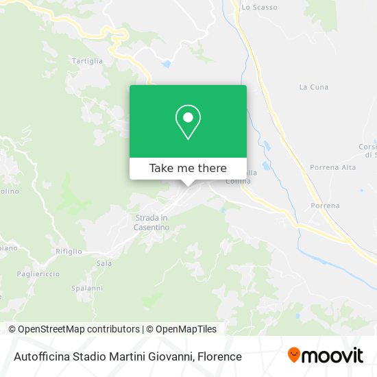 Autofficina Stadio Martini Giovanni map