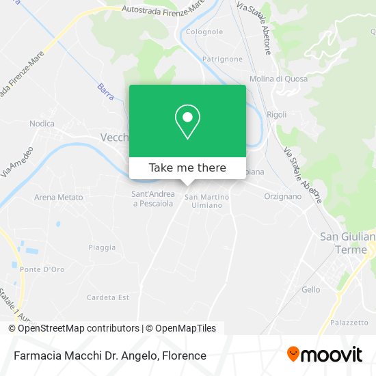 Farmacia Macchi Dr. Angelo map