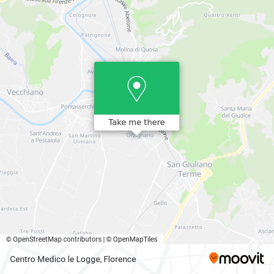 Centro Medico le Logge map