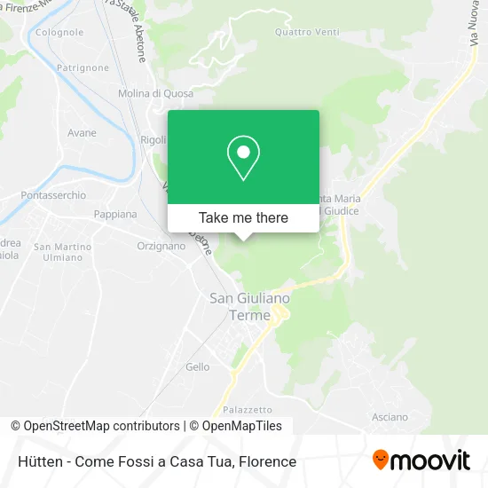 Hütten - Come Fossi a Casa Tua map