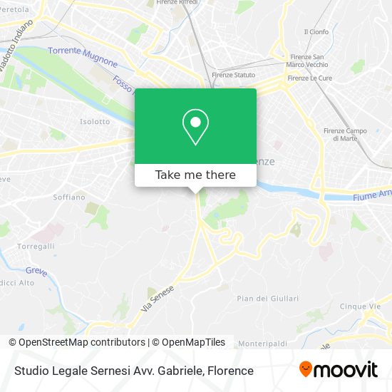 Studio Legale Sernesi Avv. Gabriele map