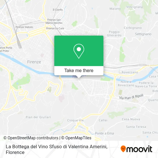 La Bottega del Vino Sfuso di Valentina Amerini map