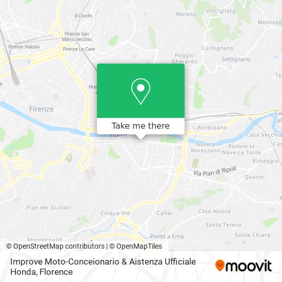Improve Moto-Conceionario & Aistenza Ufficiale Honda map