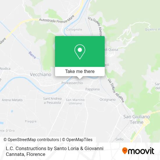 L.C. Constructions by Santo Loria & Giovanni Cannata map