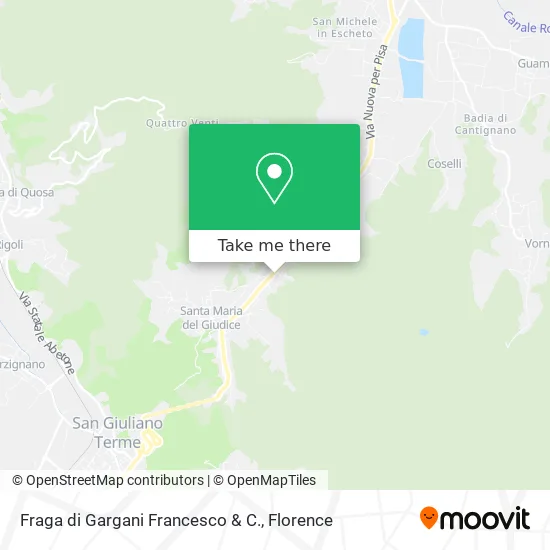 Fraga di Gargani Francesco & C. map