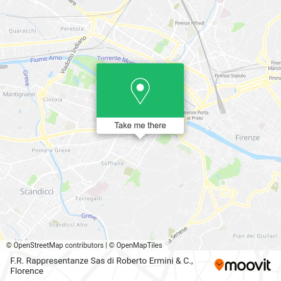 F.R. Rappresentanze Sas di Roberto Ermini & C. map