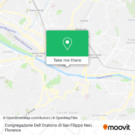 Congregazione Dell Oratorio di San Filippo Neri map