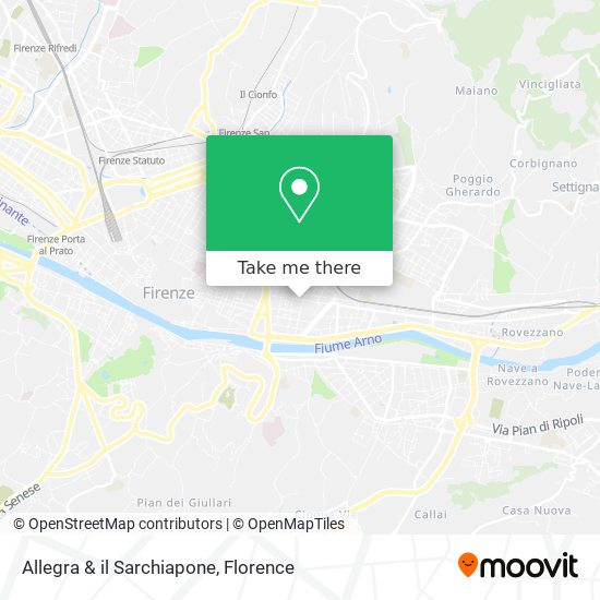 Allegra & il Sarchiapone map