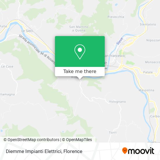 Diemme Impianti Elettrici map