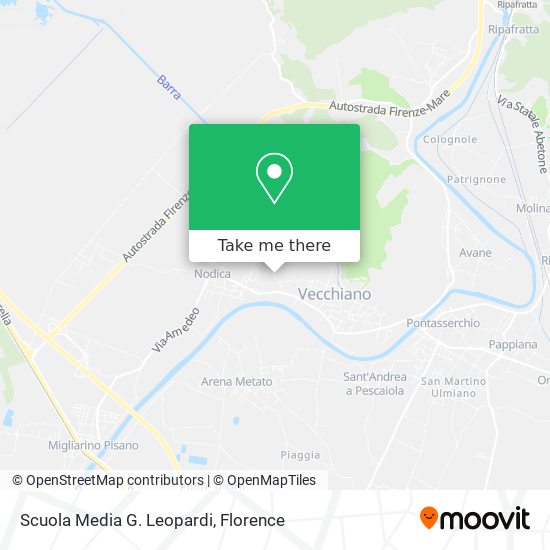 Scuola Media G. Leopardi map