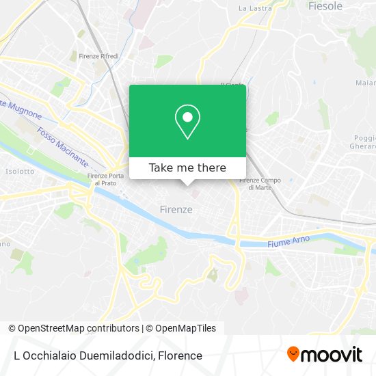 L Occhialaio Duemiladodici map